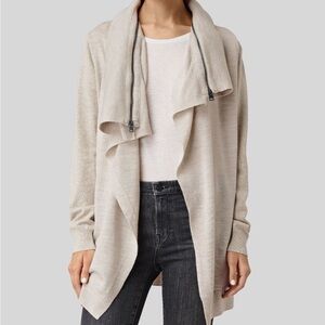 All saints wool cardigan